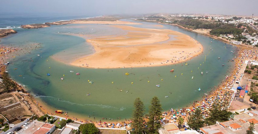 The beaches of El Jadida, Oualidia and Safi regions of Morocco